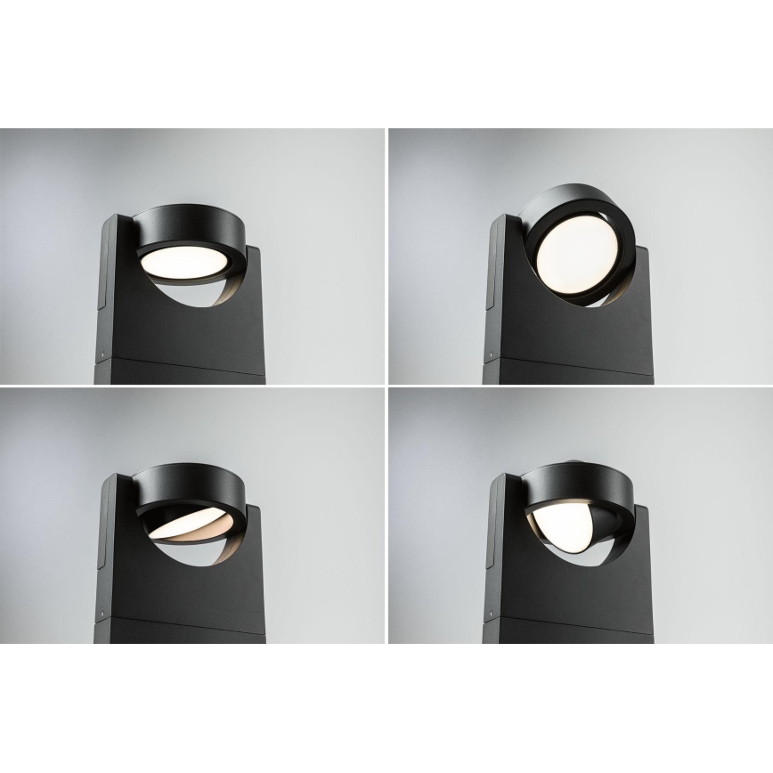 Paulmann 94407 - LED/8W IP44 Buitenlamp SWIVEA 230V