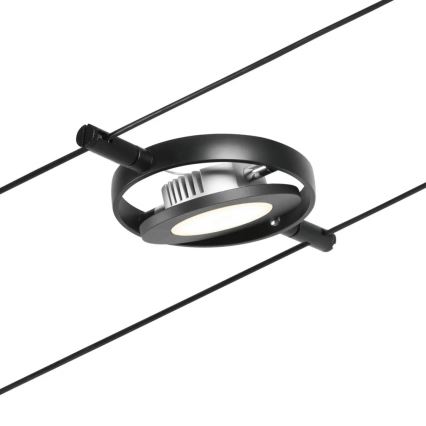 Paulmann 94418 - SET 5xLED/4,5W Compleet kabelsysteem ROUNDMAC 230V zwart
