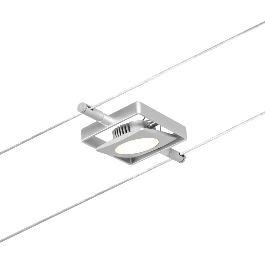 Paulmann 94420 - SET 5x LED/4,5W Compleet kabelsysteem MAC 230V mat chroom