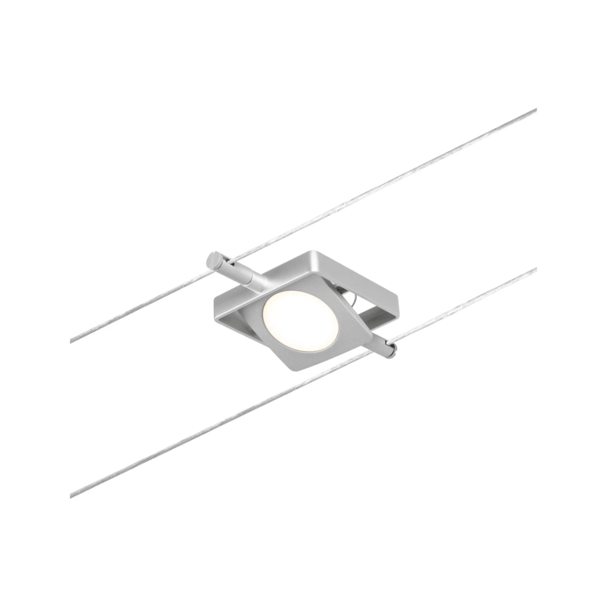 Paulmann 94420 - SET 5x LED/4,5W Compleet kabelsysteem MAC 230V mat chroom