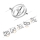 Paulmann 94436 - Set 5xGU5,3/10W Compleet kabelsysteem CARDAN 230V mat chroom