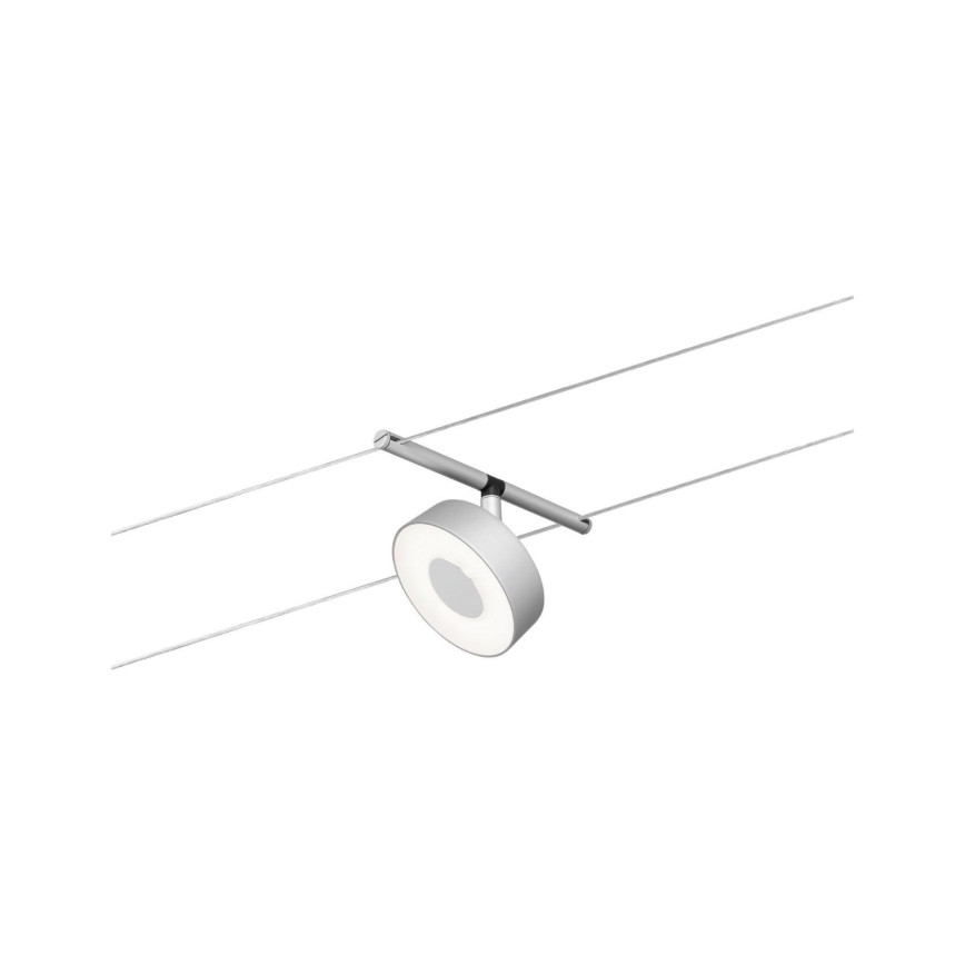 Paulmann 94475 - SET van 5x LED/5W Spotverlichting voor het CIRCLE kabelsysteem 230V mat chroom