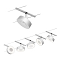 Paulmann 94475 - SET van 5x LED/5W Spotverlichting voor het CIRCLE kabelsysteem 230V mat chroom