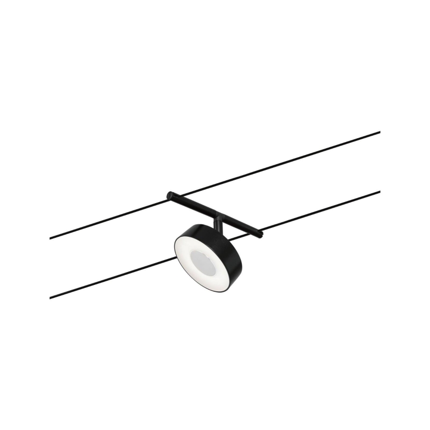 Paulmann 94479 - SET van 5x LED/5W Spotverlichting voor het CIRCLE kabelsysteem 230V zwart