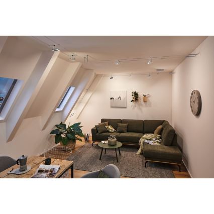 Paulmann 94481 - SET 5xLED/4,8W Compleet kabelsysteem FRAME 230V mat chroom