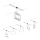 Paulmann 94483 - SET 5x LED/4,8W compleet kabelsysteem FRAME 230V wit