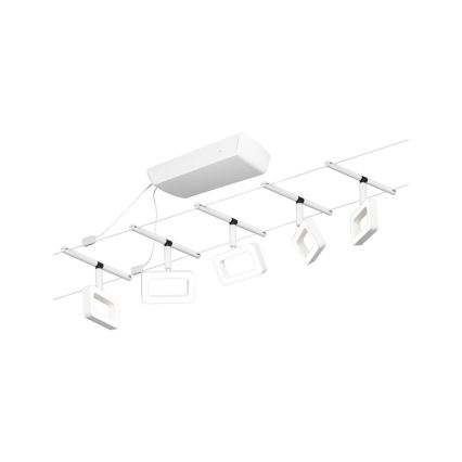 Paulmann 94483 - SET van 5x LED/4,8W Inbouwspot voor FRAME kabelsysteem 230V wit