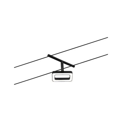 Paulmann 94485 - SET van 5x LED/4,8W compleet kabelsysteem FRAME 230V, zwart
