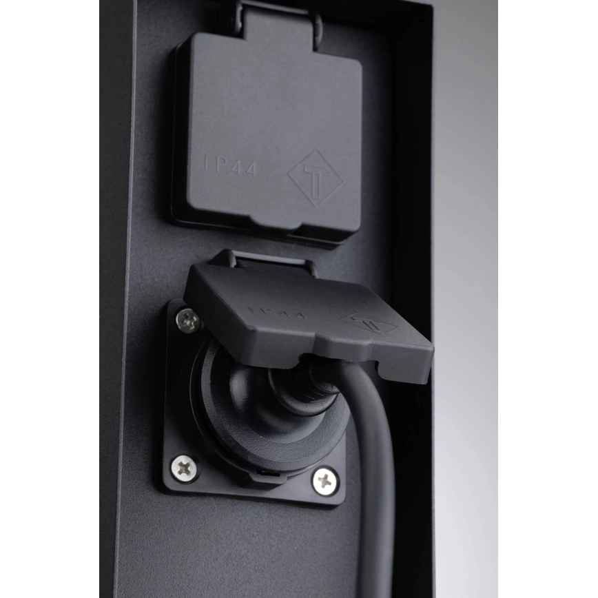 Paulmann 94657 - Buitenstopcontact zuil RIO 2Z SCHUKO 230V IP44