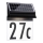 Paulmann 94694 - LED/0,2W IP44 Zonne-huisnummer NEDA 3,7V 1800 mAh