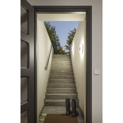 Paulmann 94955 - LED/20,5W IP65 Dimbare buitenmuurlamp AUREVA 230V 2200/3000/4000K antraciet
