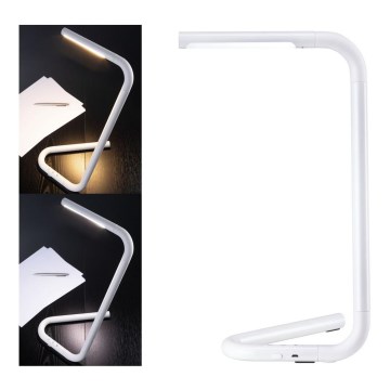 Paulmann 95423 - LED/4,5W Dimbare touch tafellamp FLEXLINK 5V/USB 4400 mAh wit