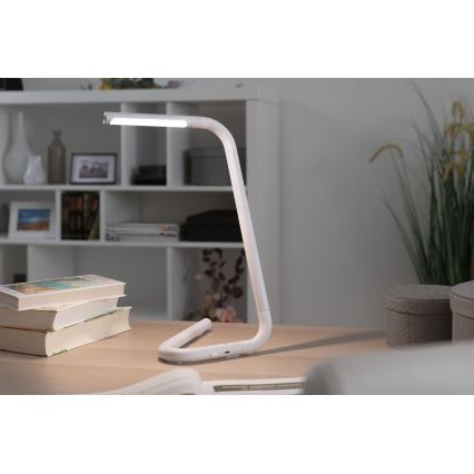 Paulmann 95423 - LED/4,5W Dimbare touch tafellamp FLEXLINK 5V/USB 4400 mAh wit