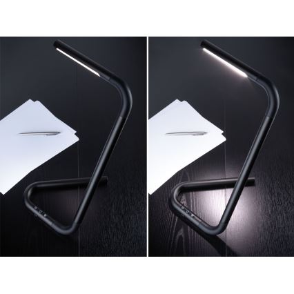 Paulmann 95424 - LED/4,5W Dimbare touch-tafellamp FLEXLINK 5V/USB 4400 mAh zwart