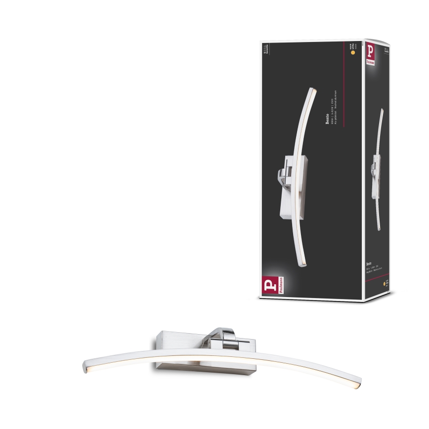 Paulmann 95558 - LED/10W Schilderijverlichting BENTO 230V 50 cm mat chroom