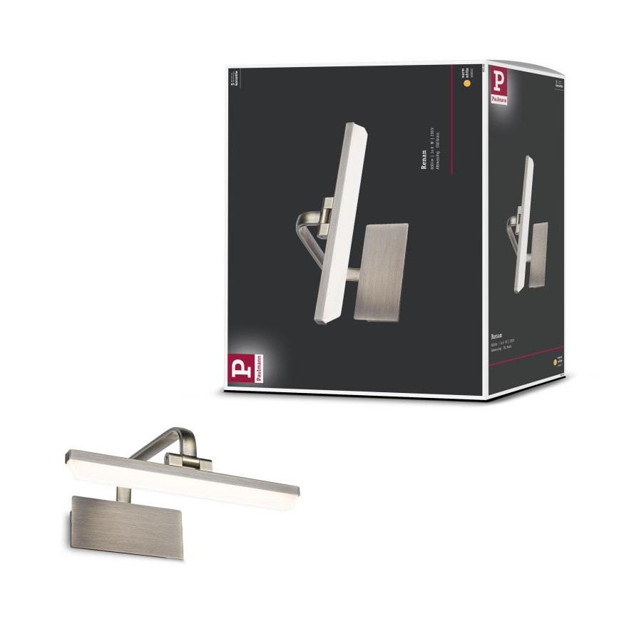 Paulmann 95568 - LED/6W schilderijlamp RENAN 230V 30 cm messing