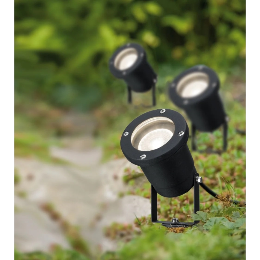 Paulmann 98897 - SET 3xLED GU10/3.5W IP65 Buitenlamp 230V