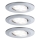 Paulmann 99933 - SET van 3x LED/5,2W IP65 Dimbare inbouwspots voor badkamer 230V