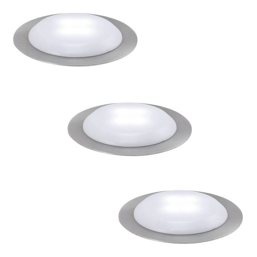 Paulmann - Nice Price 3630 - SET 3x LED/0,3W IP44 Oriëntatielamp 230V 6500-9000K