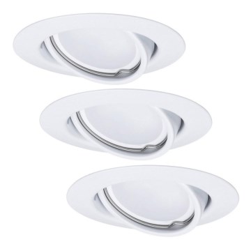Paulmann - Nice Price 3957 - SET 3xLED-GU10/3W Inbouwverlichting 230V