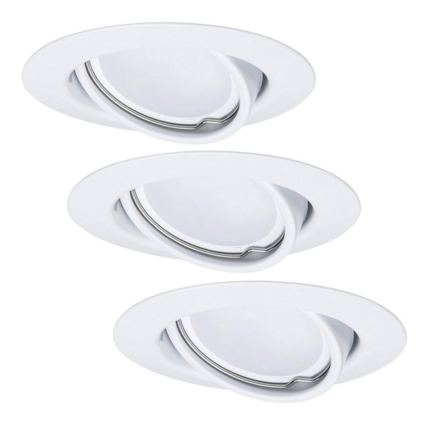 Paulmann - Nice Price 3957 - SET 3xLED-GU10/3W Inbouwverlichting 230V