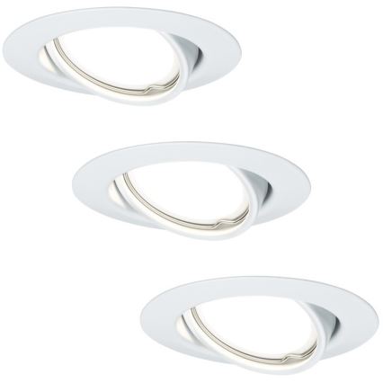 Paulmann - Nice Price 3957 - SET 3xLED-GU10/3W Inbouwverlichting 230V
