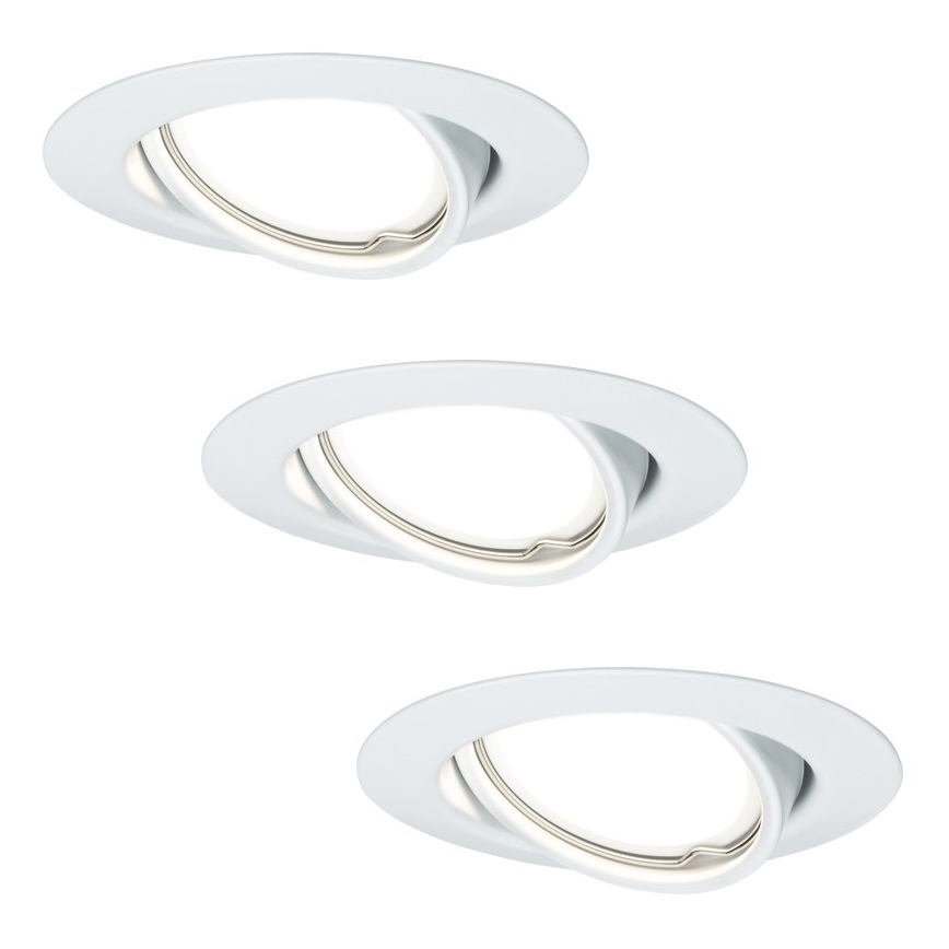 Paulmann - Nice Price 3957 - SET 3xLED-GU10/3W Inbouwverlichting 230V