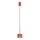 Pendellamp aan kabel AURA 1xGX53/10W/230V rood