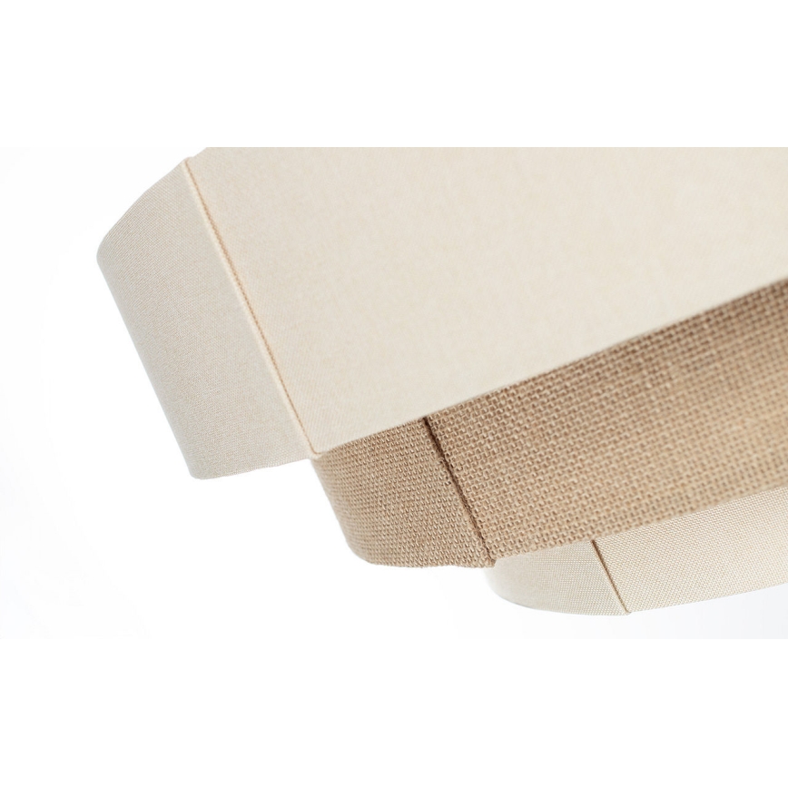 Pendellamp aan kabel TRINITI 1x E27/60W/230V Ø 40 cm crème/beige