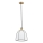 Pendellamp DAVE met kabel 1xE27/15W/230V, goud/zwart
