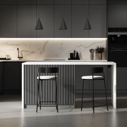 Pendellamp met kabel CAPITAL 1x GX53/15W/230V, Ø 17 cm, zwart