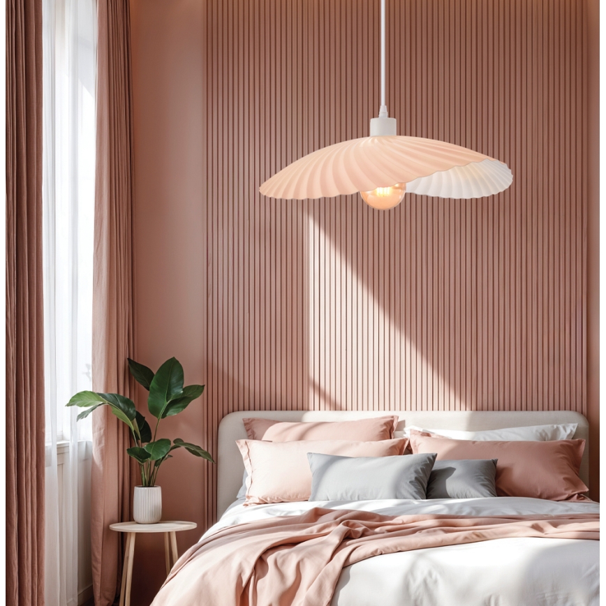 Pendellamp met kabel DANCE 1xE27/40W/230V roze