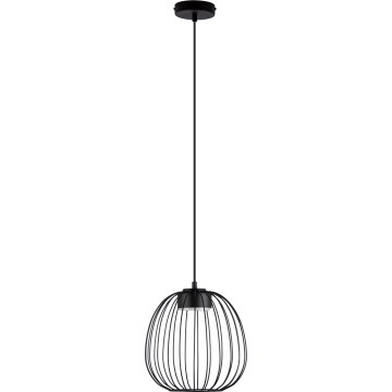 Pendellamp met kabel OVELLA 1x GX53/10W/230V Ø 25 cm zwart