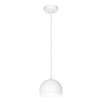 Pendellamp SOOL met kabel 1xE27/15W/230V Ø 15 cm wit