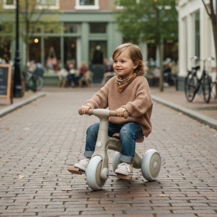 PETITE&MARS - 3-in-1 kinderloopfiets BINGO ivoorwit