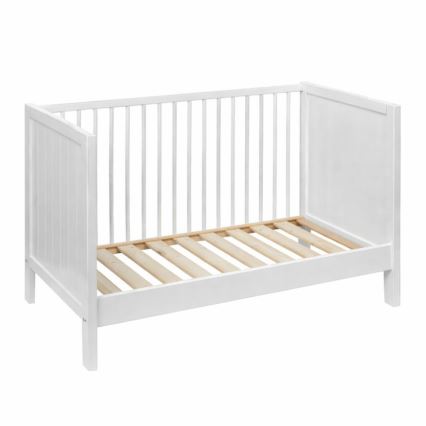 PETITE&MARS - 3-in-1 ledikant MILA 120x60 cm wit/beuk