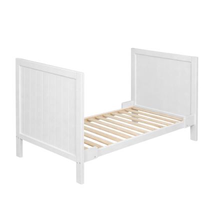 PETITE&MARS - 3-in-1 ledikant MILA 120x60 cm wit/beuk