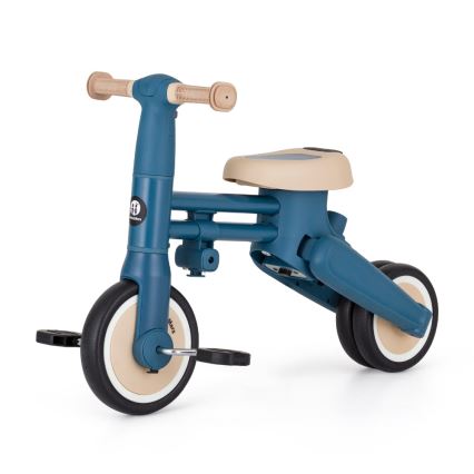 PETITE&MARS - 4-in-1 kinderdriewieler DRIFT oceaanblauw