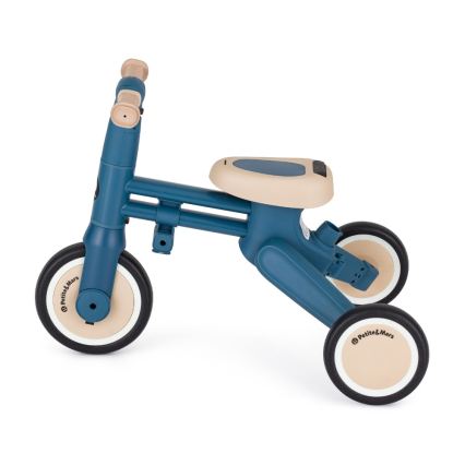 PETITE&MARS - 4-in-1 kinderdriewieler DRIFT oceaanblauw