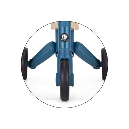 PETITE&MARS - 4-in-1 kinderdriewieler DRIFT oceaanblauw