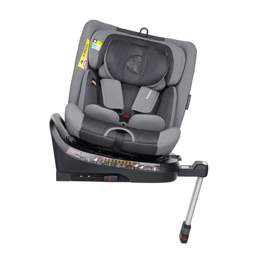 PETITE&MARS - Autostoel TWISTGUARD PRO i-Maat 40-150 cm (0-36 kg) grijs