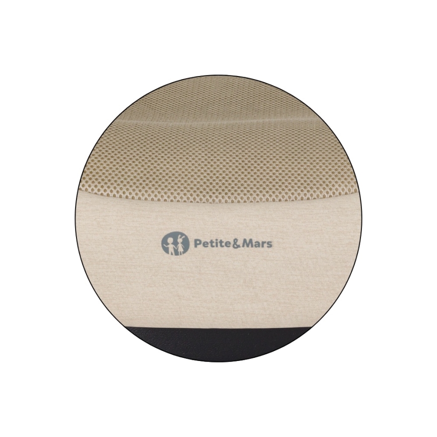 PETITE&MARS - Zitverhoger OPTIMUS PRO i-Size Air 125-150 cm (22-36 kg) beige