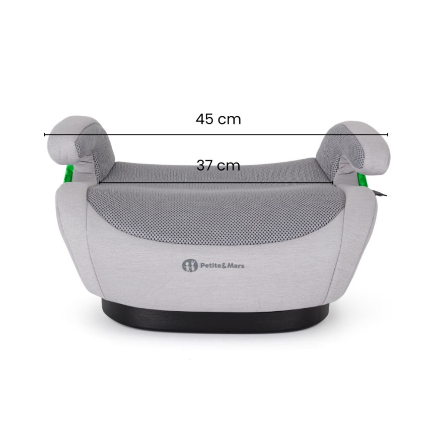 PETITE&MARS - Autostoelverhoger OPTIMUS PRO i-Size Air 125-150 cm (22-36 kg) bruin