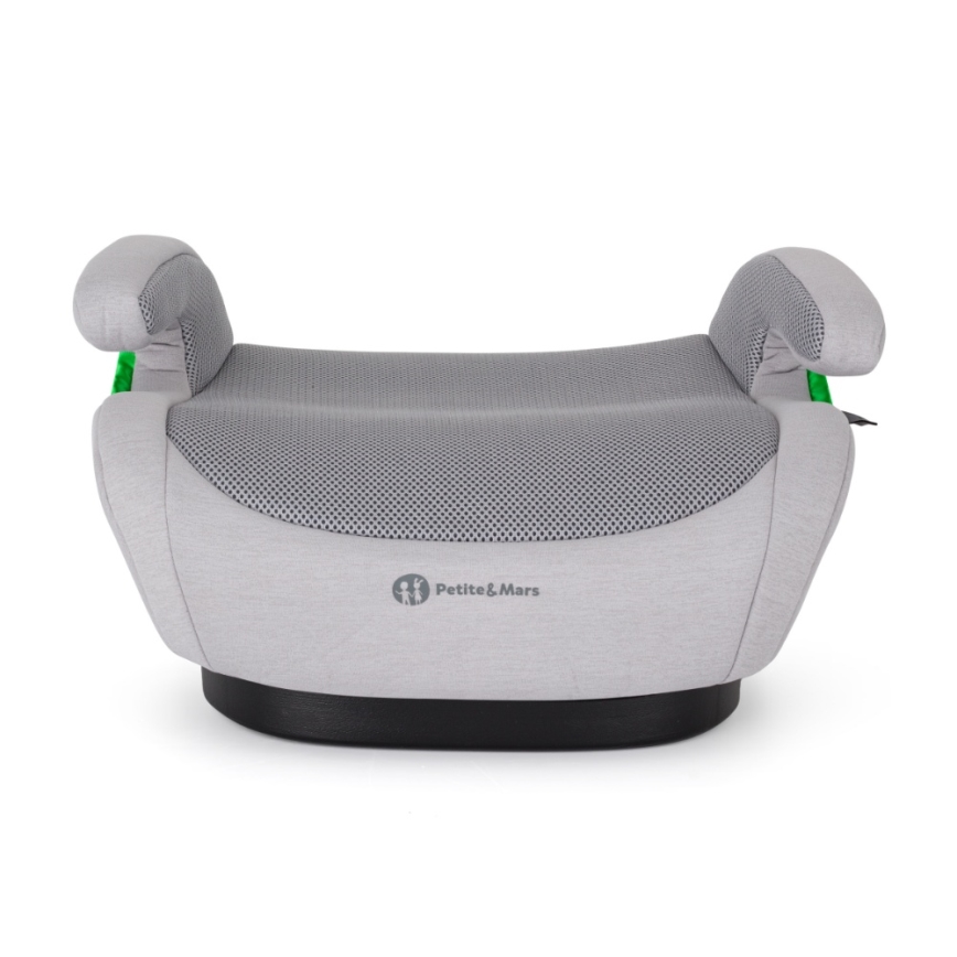 PETITE&MARS - Autostoelverhoger OPTIMUS PRO i-Size Air 125-150 cm (22-36 kg) grijs