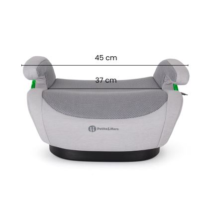 PETITE&MARS - Autostoelverhoger OPTIMUS PRO i-Size Air 125-150 cm (22-36 kg) grijs