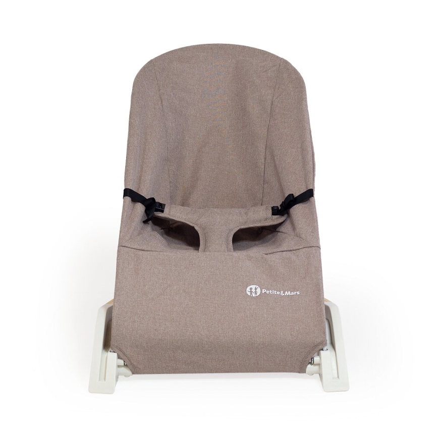PETITE&MARS - Baby ligstoel CALMY bruin