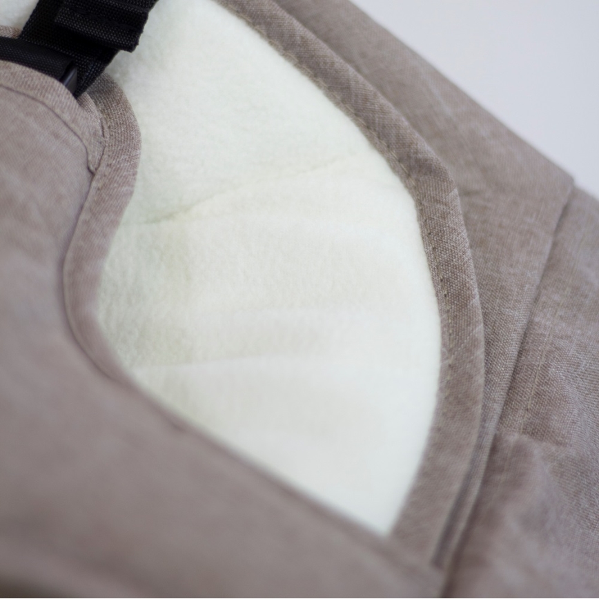 PETITE&MARS - Baby ligstoel CALMY bruin