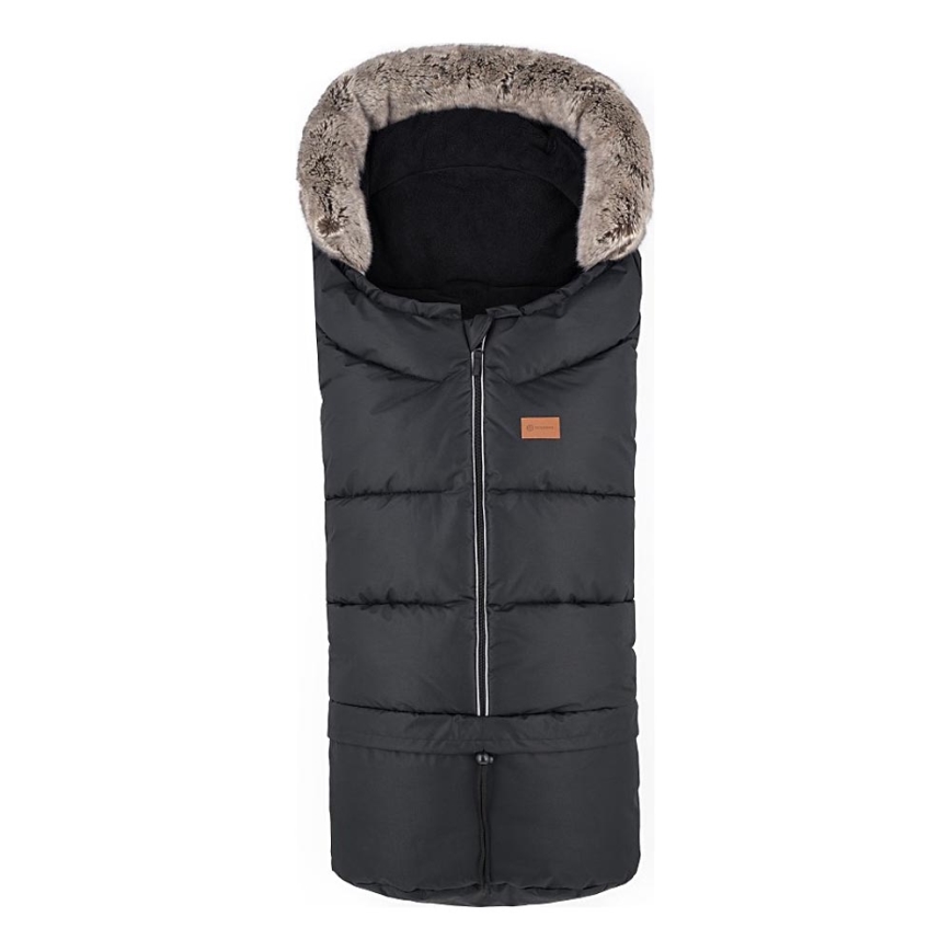 PETITE&MARS - Baby voetenzak 4in1 ARCTIC Forever Black