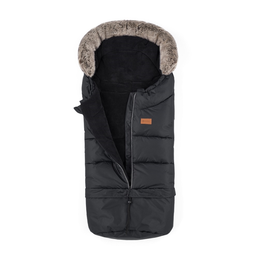 PETITE&MARS - Baby voetenzak 4in1 ARCTIC Forever Black