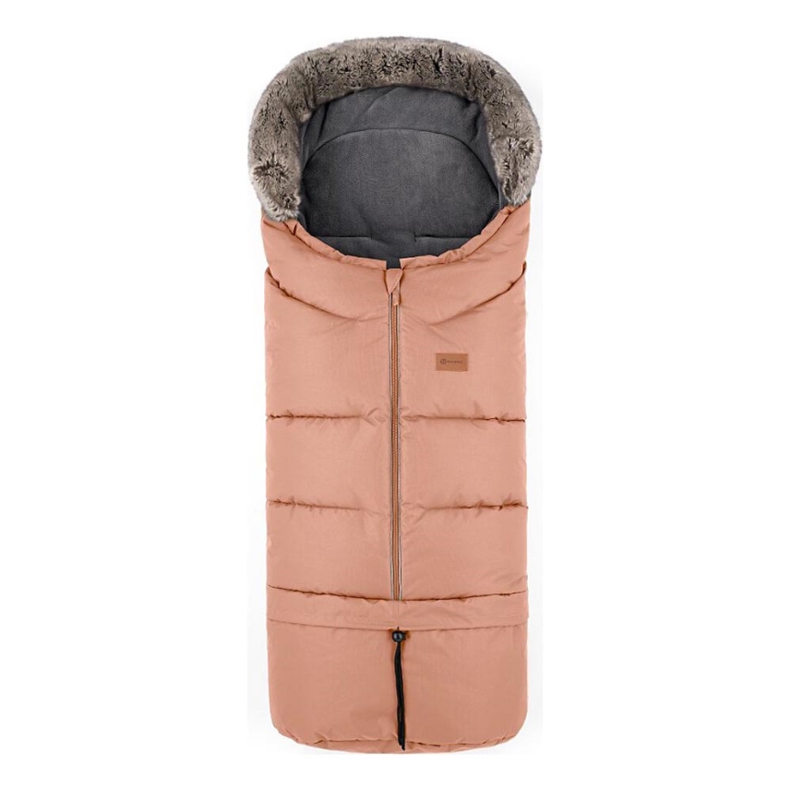 PETITE&MARS - Baby voetenzak 4in1 ARCTIC Pastel Peach